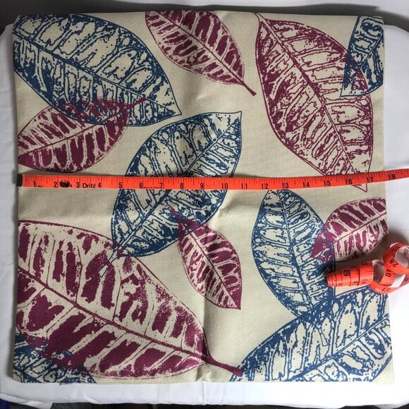 NWOT Pillow Cover for 16"x16" pillow.  Decoration, Couch, burlap, design, - Picture 5 of 9